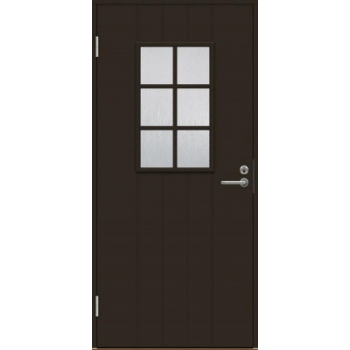 входная дверь Jeld-Wen Basic B0015 коричневая