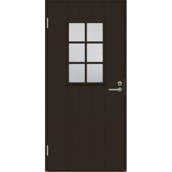 входная дверь Jeld-Wen Basic B0015 коричневая