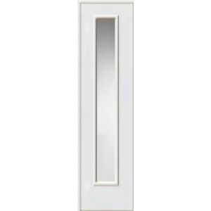 Стационарная боковая створка с остеклением W01 для окрашенных дверей, матовое стекло