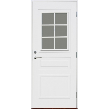 Дверь входная Kaski Vemdalen, белая, 62 мм, 1 КУ