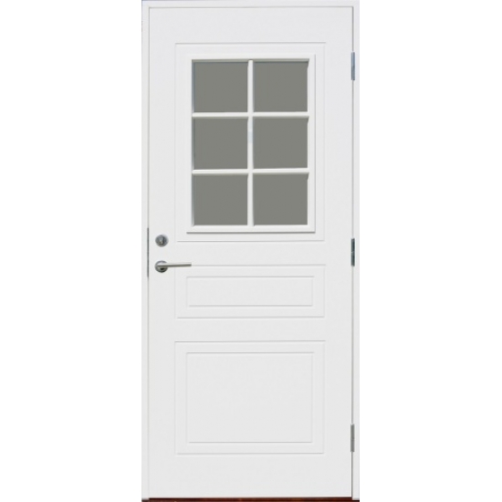 Дверь входная Kaski Vemdalen, белая, 62 мм, 1 КУ